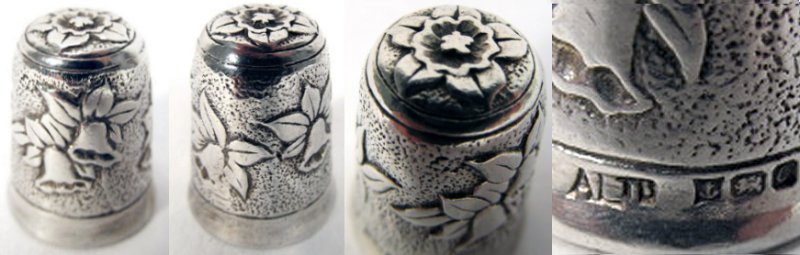 UK Emblems: Welsh Daffodils Thimble, 1978