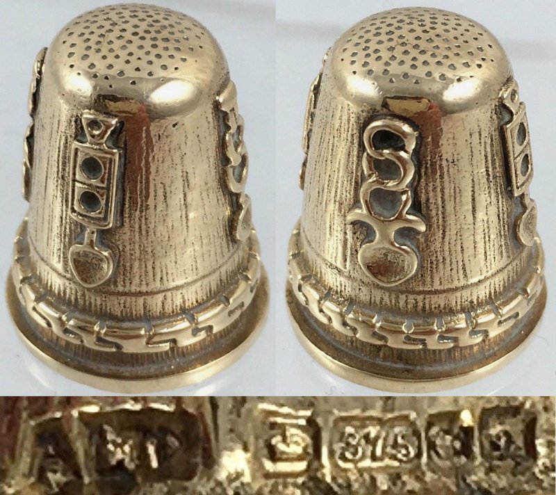 Welsh Spoons, 9ct gold, 1977